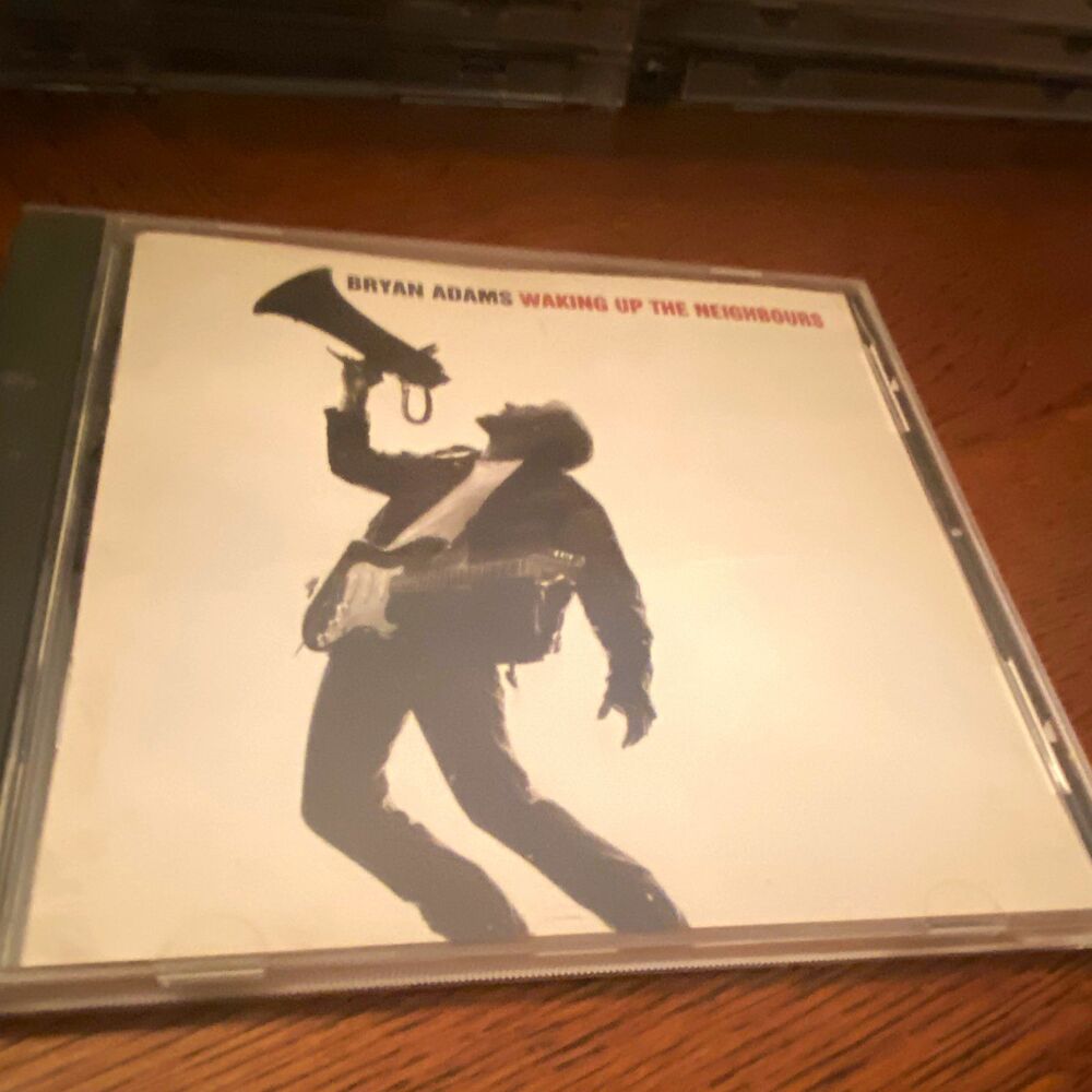 Bryan Adams Waking Up the Neighbours 1991 A&M Rock No CD, Just Case & Artwork